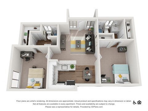 Two bedroom Two bathroom